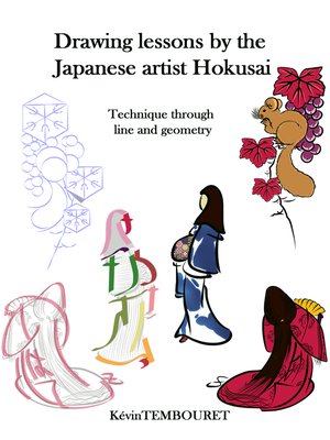 cover image of Drawing lessons by the Japanese artist Hokusai